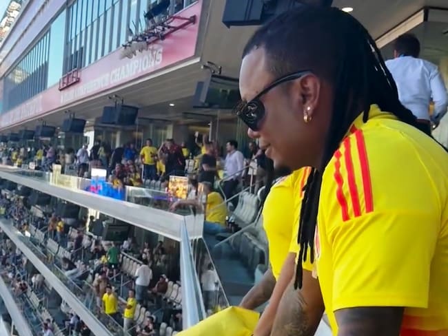 ‘Vamos mi tricolor’, de Mr. Black resonó en el Levi’s Stadium en el partido de Colombia