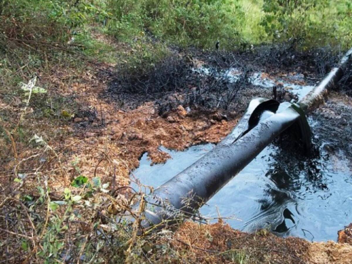 Investigan acción violenta contra el Oleoducto
