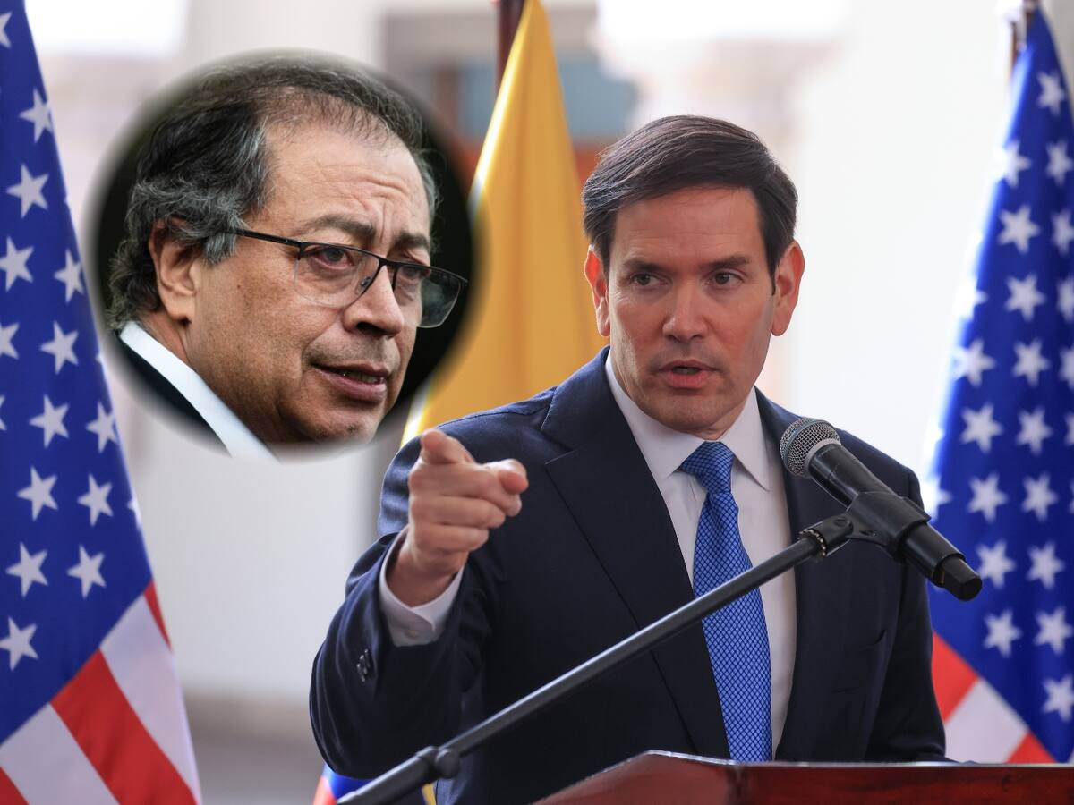 Marco Rubio excluye a Colombia de aranceles, pero confirma sanciones contra Gustavo Petro y familia