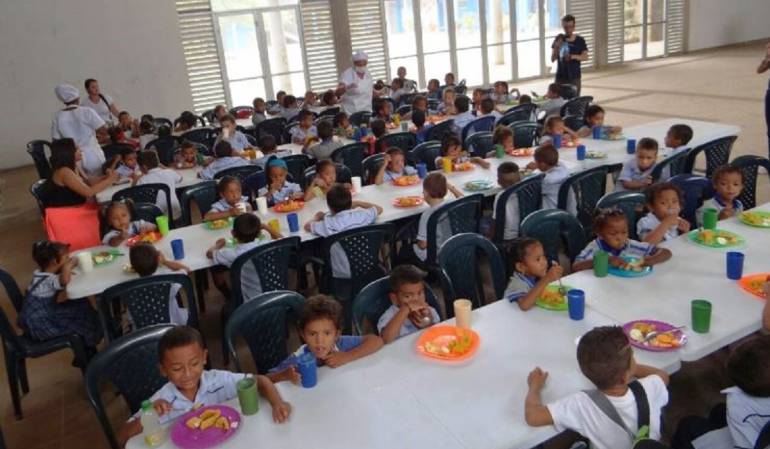 Alimentación escolar.