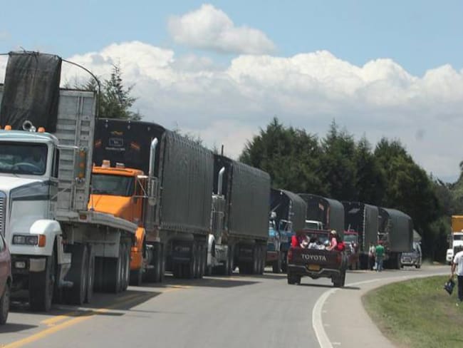 En 12 puntos de concentración ya no hay camioneros en Antioquia