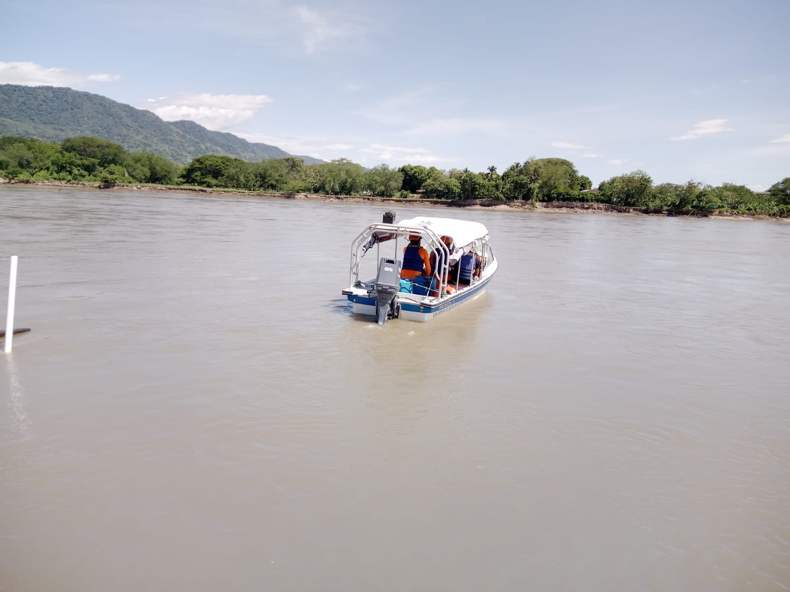 El joven Daniel Felipe Benavides desapareció al caer al río Magdalena.