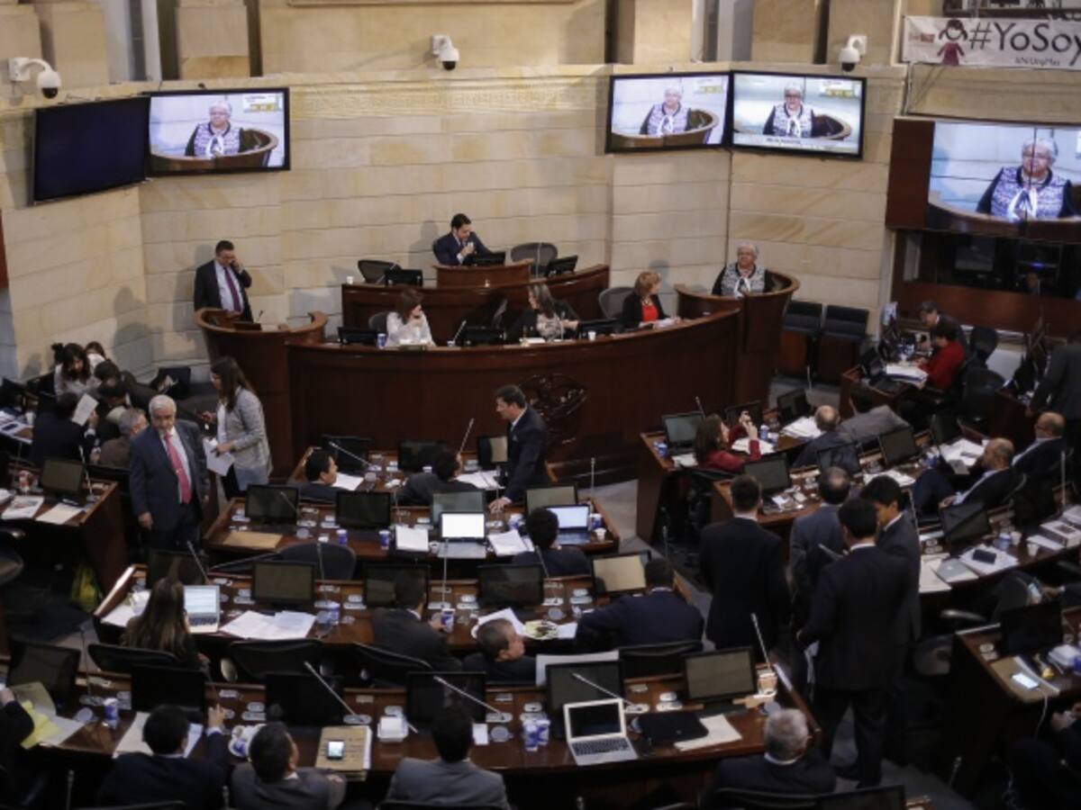 Con mayorías calificadas Congreso aprueba en primer debate proyecto de amnistía