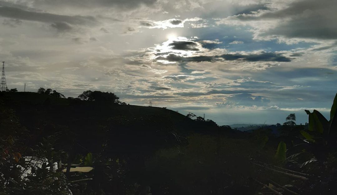 Los paisajes del Quindío desde zona rural del municipio de Filandia
