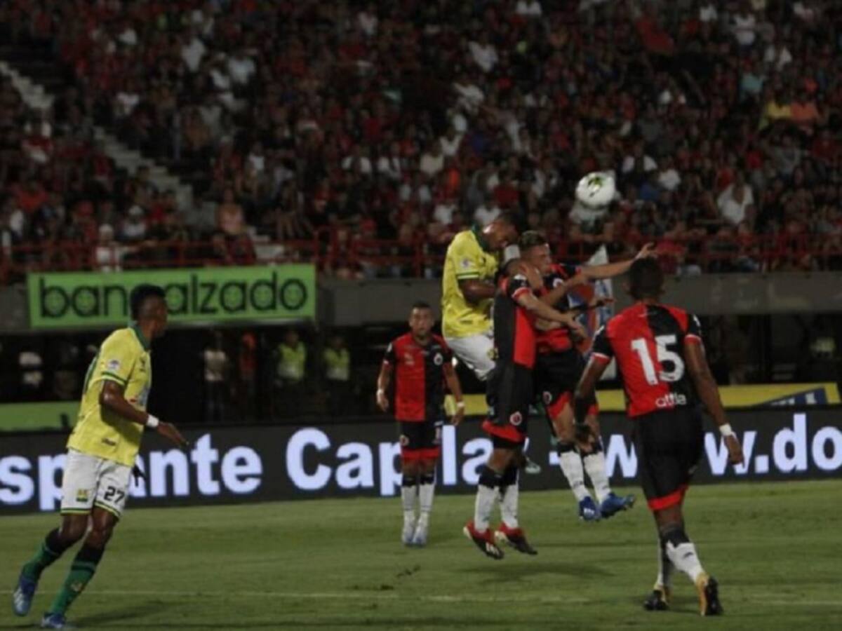 Por la mínima diferencia el Atlético Bucaramanga ganó el clásico de oriente