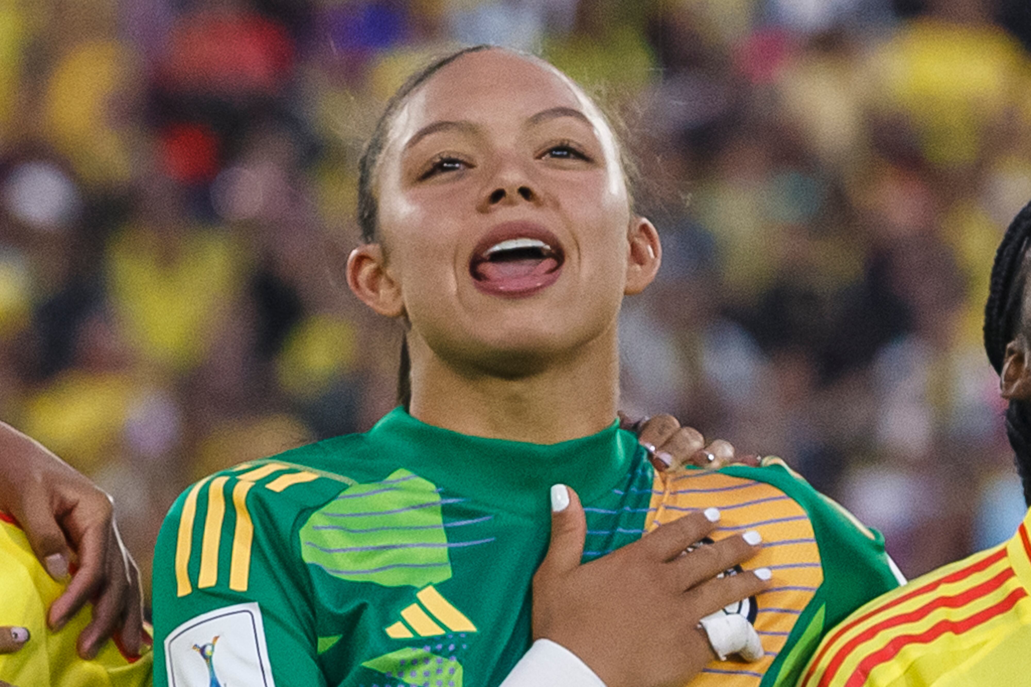Luisa Agudelo, guardameta de la Selección Colombia sub-17. (Photo by Martín Fonseca/Eurasia Sport Images/Getty Images)