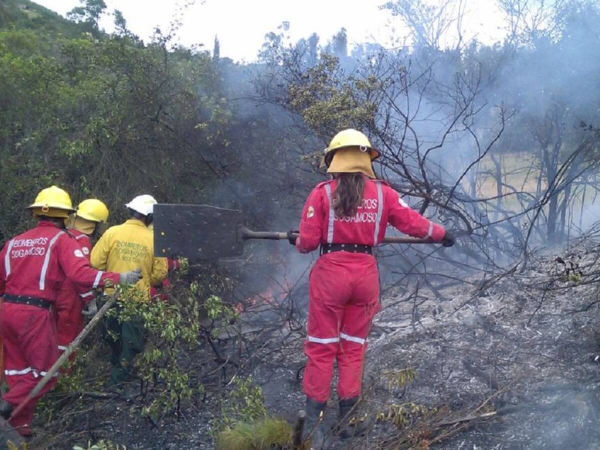 Así previenen las quemas en Sogamoso, Boyacá