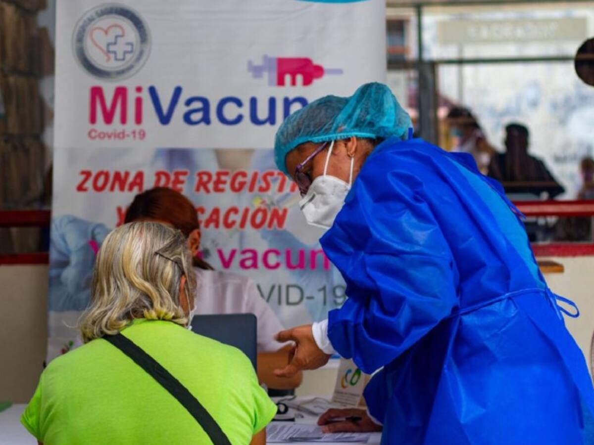 Vacunación por coronavirus en Caldas es superior al 80 por ciento