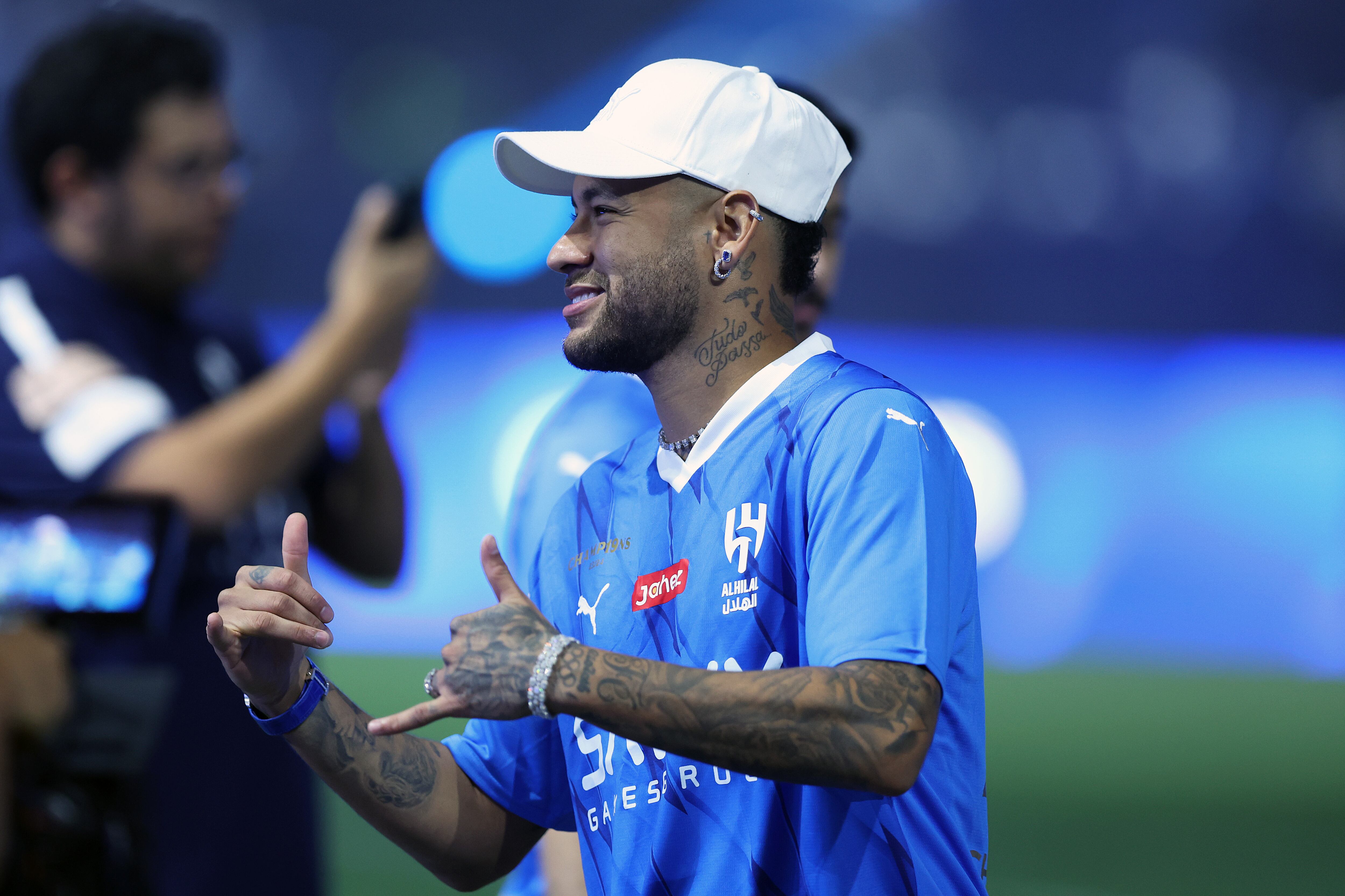 Neymar Jr en el Al-Hilal de la Saudi Pro League (Photo by Yasser Bakhsh/Getty Images)
