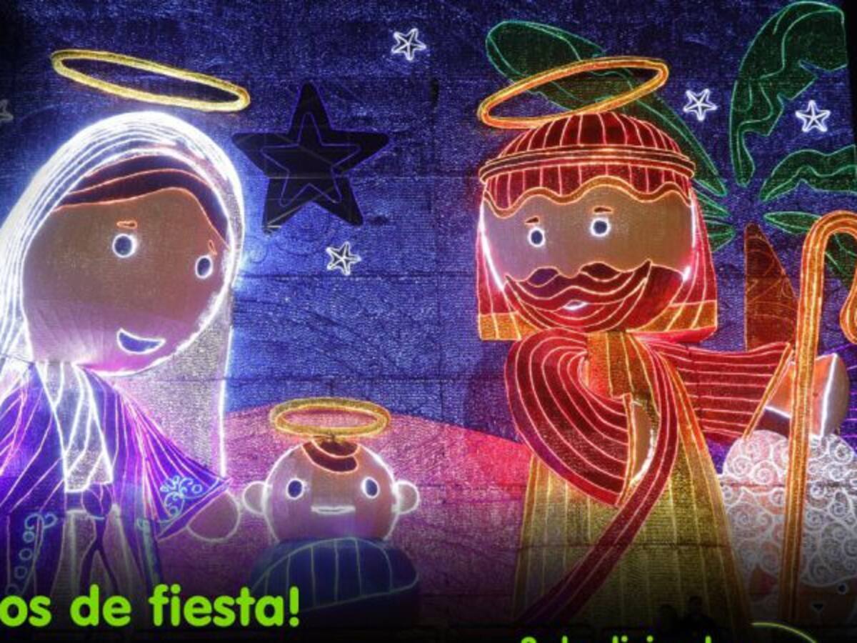 Deléitese con los 50 años de los Alumbrados Navideños de Medellín
