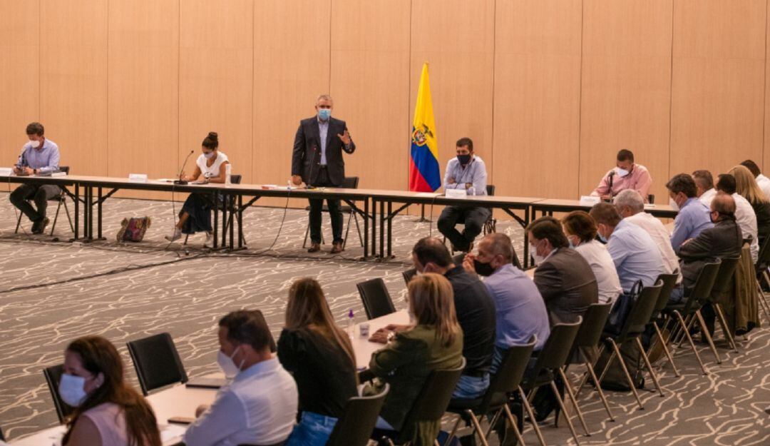 Presidente Duque asegura que garantizará el derecho a la libre circulación