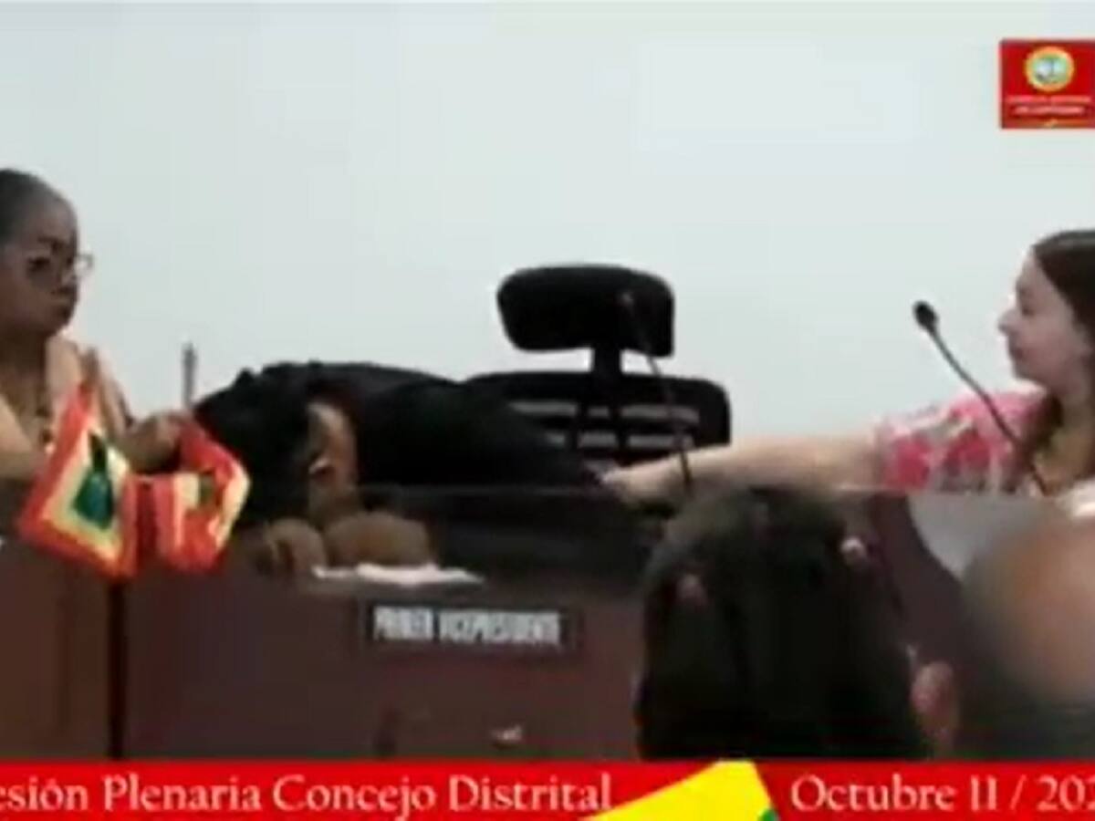 Líder social sufre desmayo cuando intervenía en sesión del Concejo Distrital