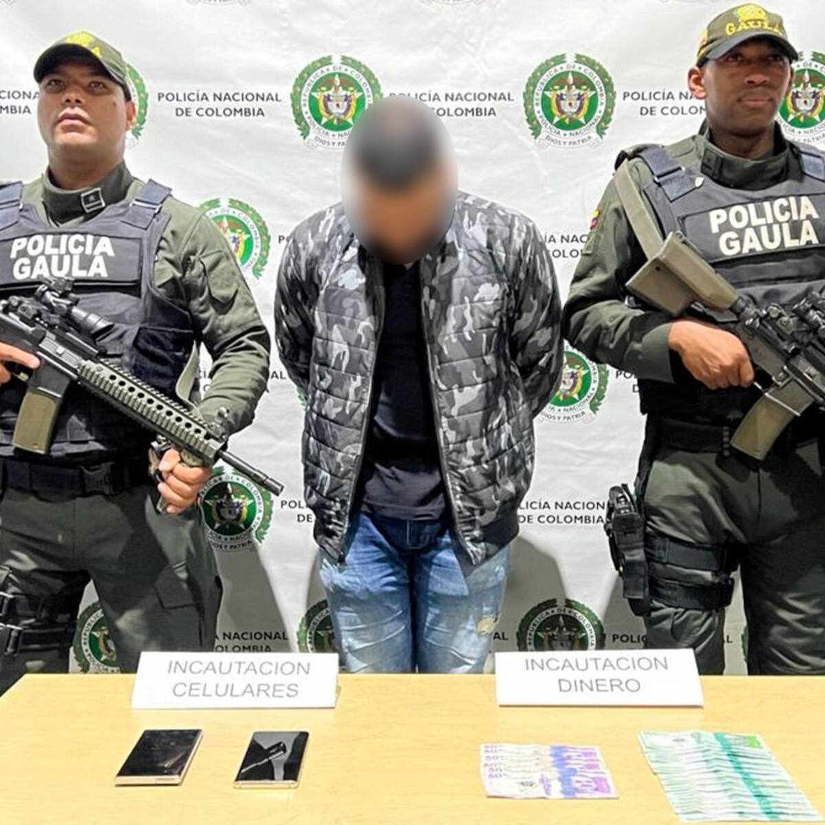Capturado falso policía judicial que estaba extorsionando a un ciudadano en Medellín