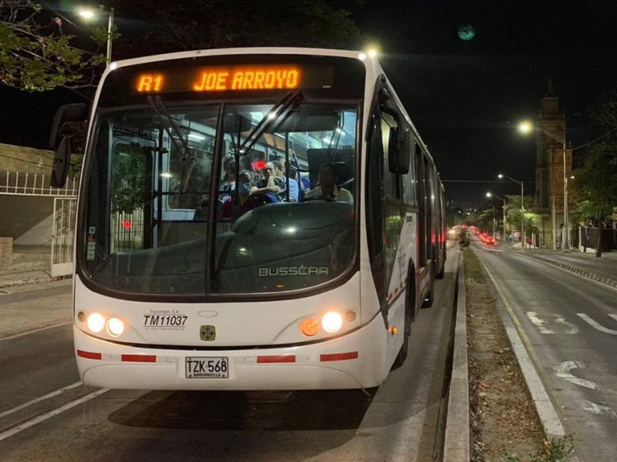 Transmetro cerrará operaciones en sus rutas troncales a las 7:00p.m.