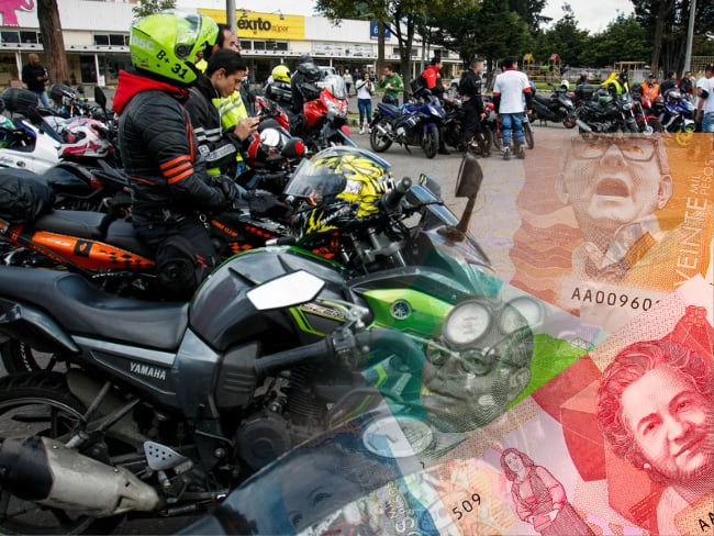 Imagen de referencia sobre multa por modificación a motocicleta. / Colprensa