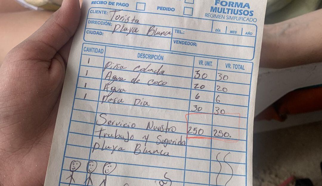 Una de las afectadas denunció que el “servicio” incluía el trabajo de los nativos, seguridad y un supuesto pago por recolección de basuras.