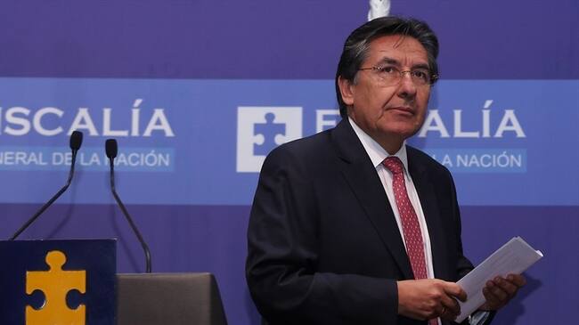 Néstor Humberto Martínez informó que se hallaron hechos de corrupción tras el sistema pensional. Foto: Colprensa