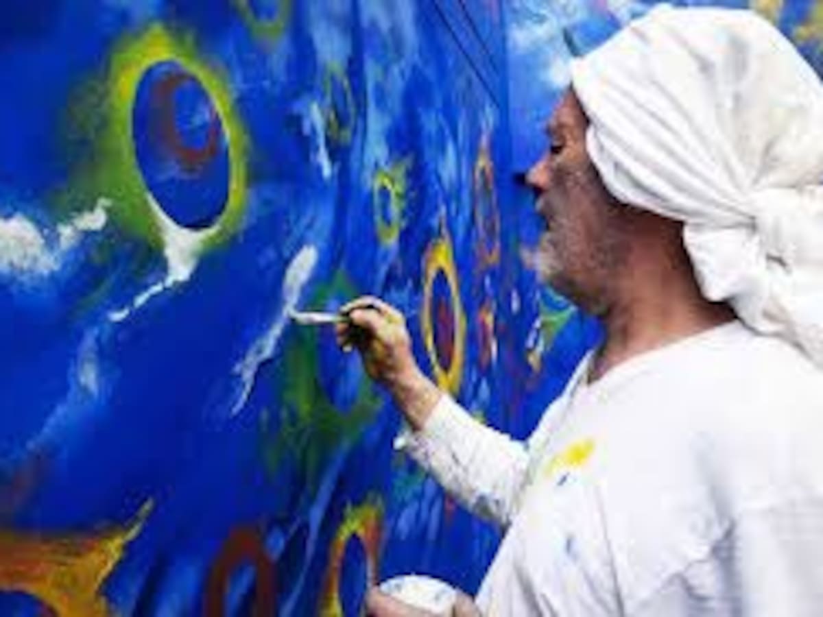 Luis Guillermo Vallejo, un hombre que ha pintado por años a Manizales con su arte