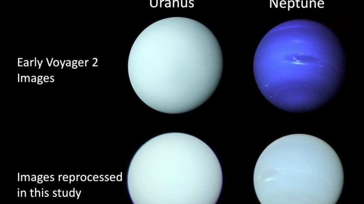 Neptuno y Urano comparten en realidad un color azul verdoso, arroja nueva investigación