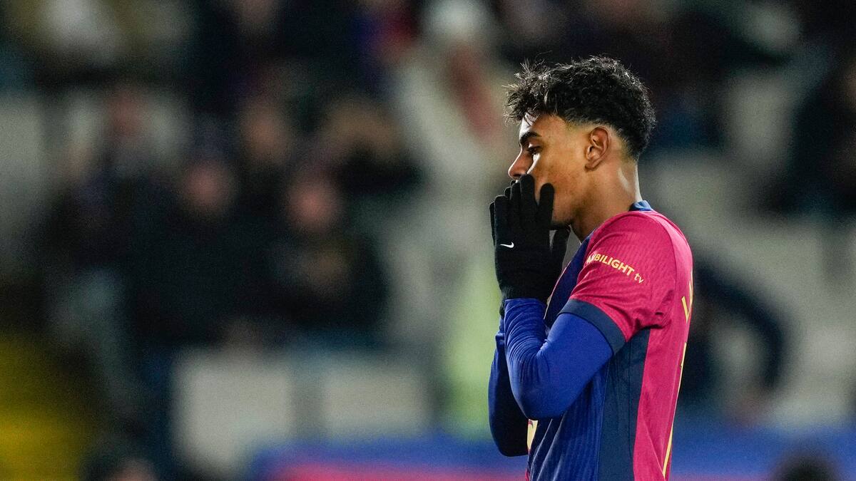 Lamine Yamal, fuera de las canchas de tres a cuatro semanas por un esguince de tobillo