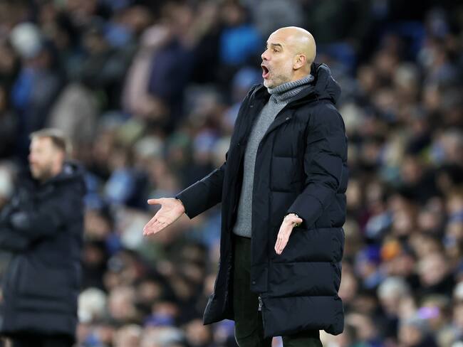 Pep Guardiola, entrenador del Manchester City. (Photo by Alex Livesey/Getty Images)