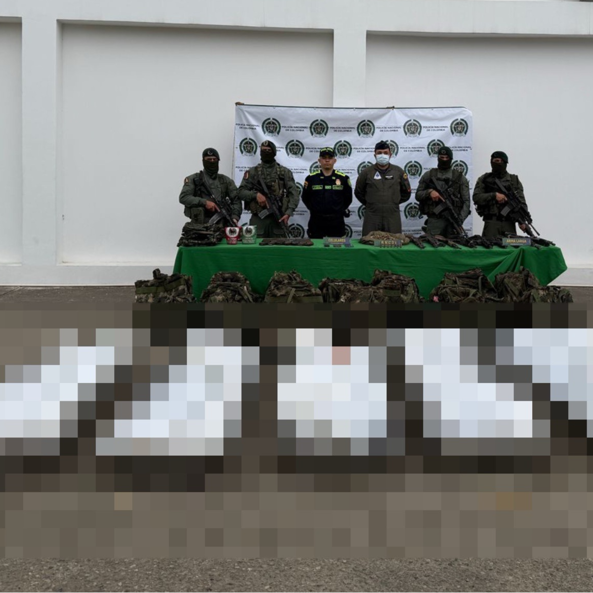 Ocho presuntos miembros del Clan del Golfo fueron abatidos en el Cesar