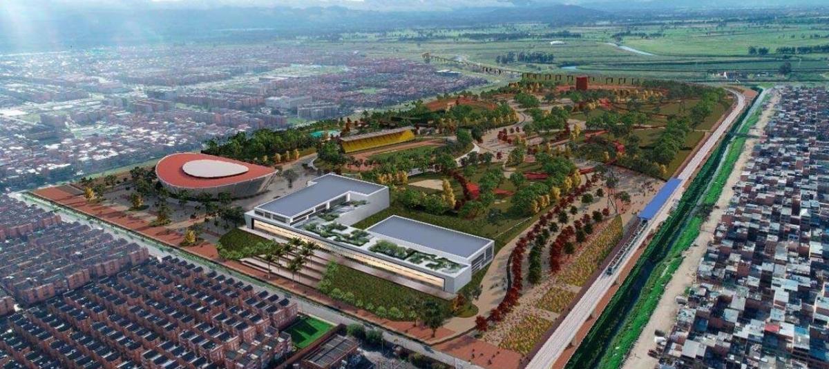 Parque Metropolitano El Porvenir Gibraltar en Bogotá. Foto: IDRD