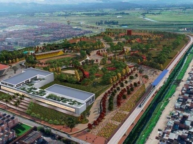 Parque Metropolitano El Porvenir Gibraltar en Bogotá. Foto: IDRD