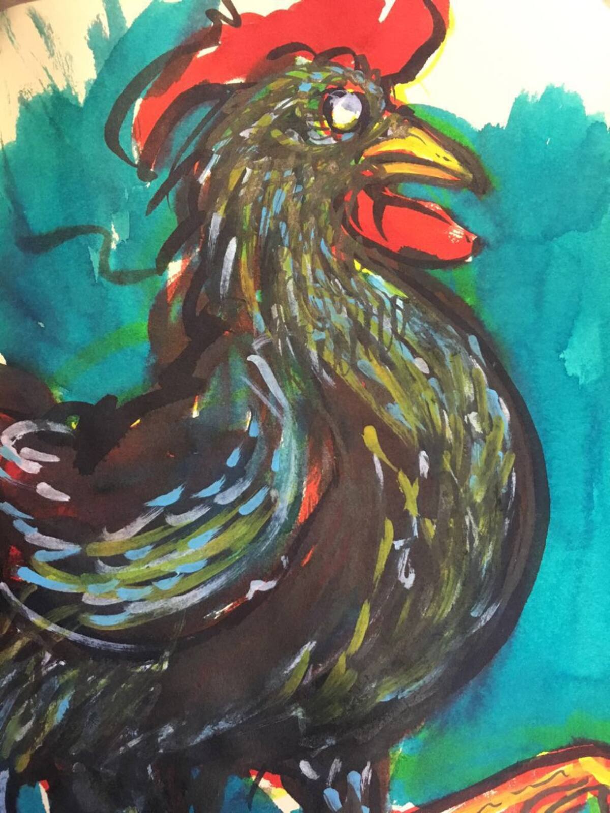 “A veces son los invitados, a veces es lo que se me va ocurriendo, y a veces dibujo con un tema en la cabeza, lo que sea que me tenga cabezón (normalmente es Santa fe)”, agrega Rivas.