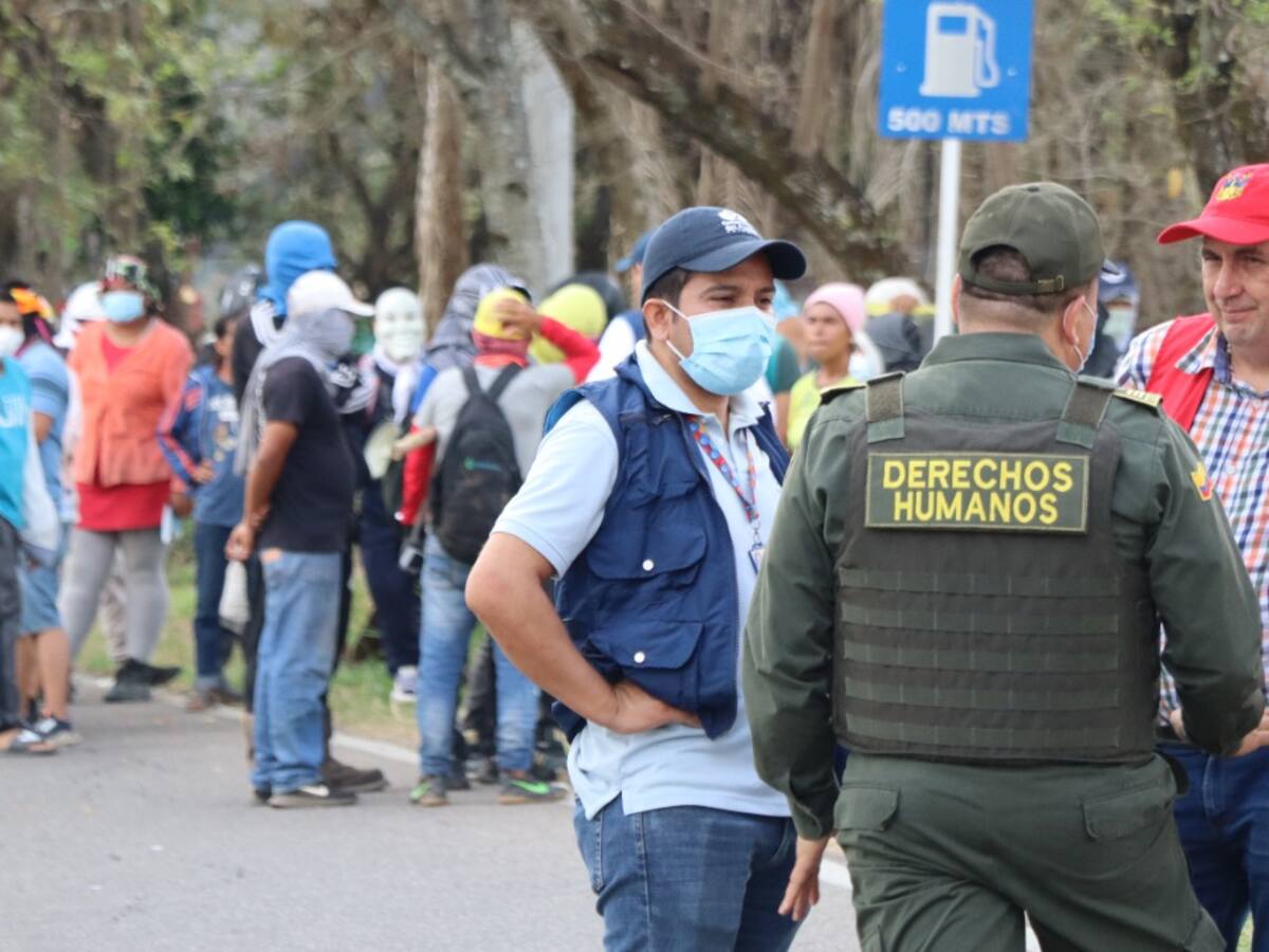 Balance de orden público durante desalojo en Neiva