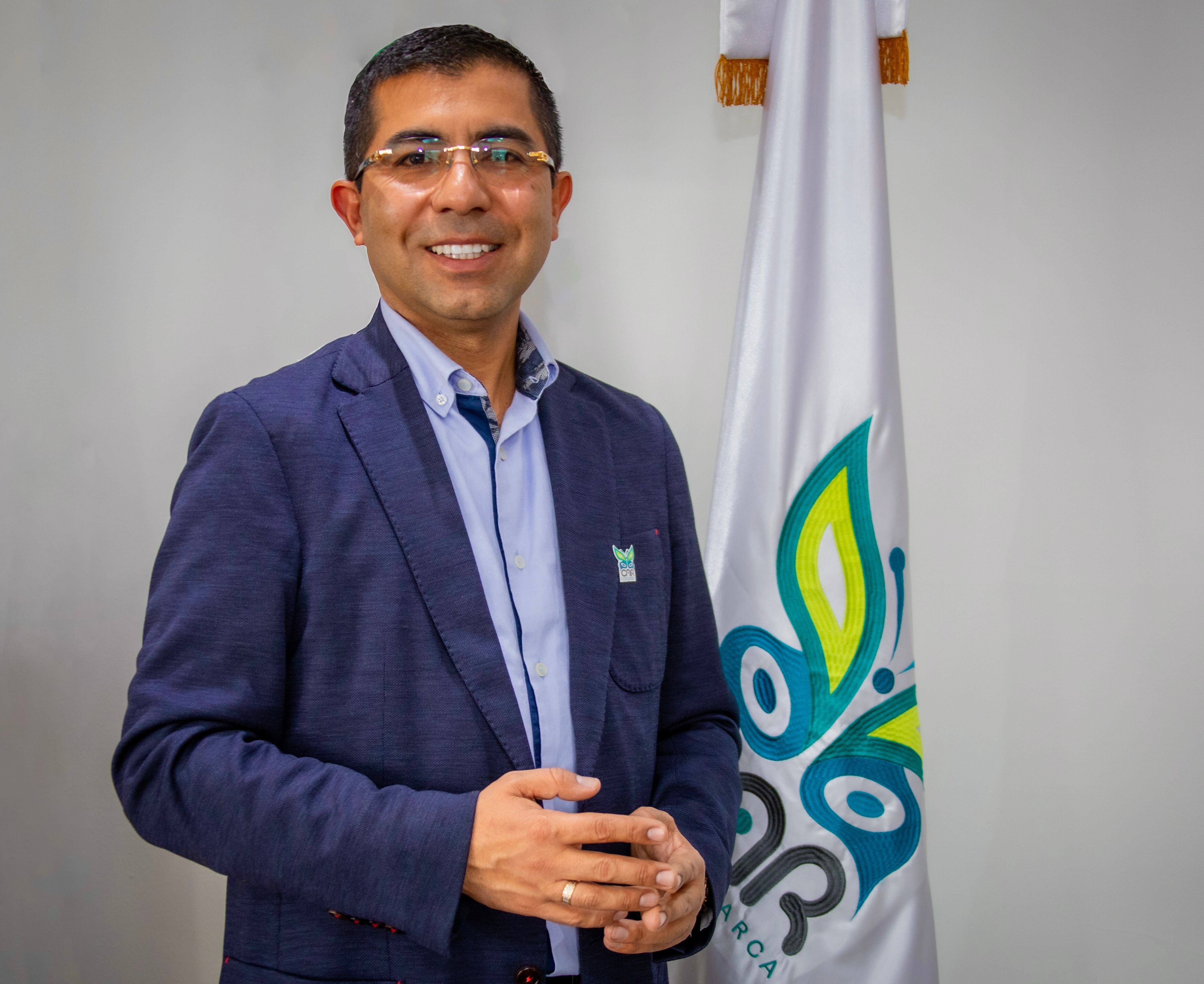Director de la Corporación Autónoma Regional de Cundinamarca (CAR), Alfred Ballesteros.