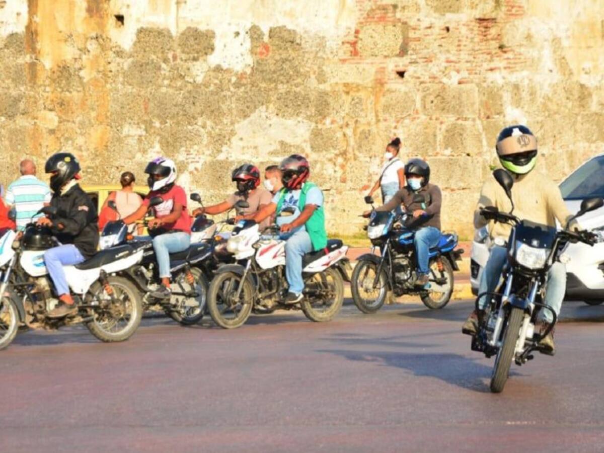 Este viernes 9 de abril es día sin moto en Cartagena