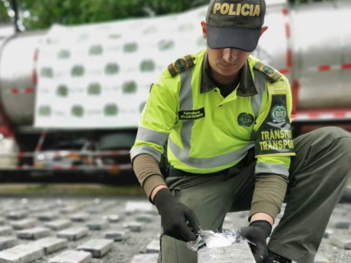 En vías de Risaralda fueron incautados 300 kilogramos de droga