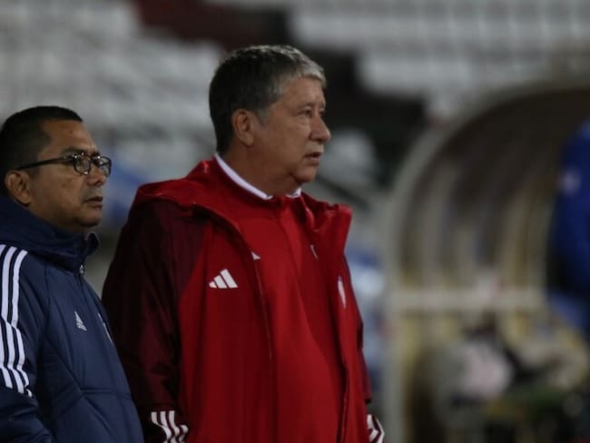 Hernán Darío Bolillo Gómez entrenador del Junior de Barranquilla. Colprensa