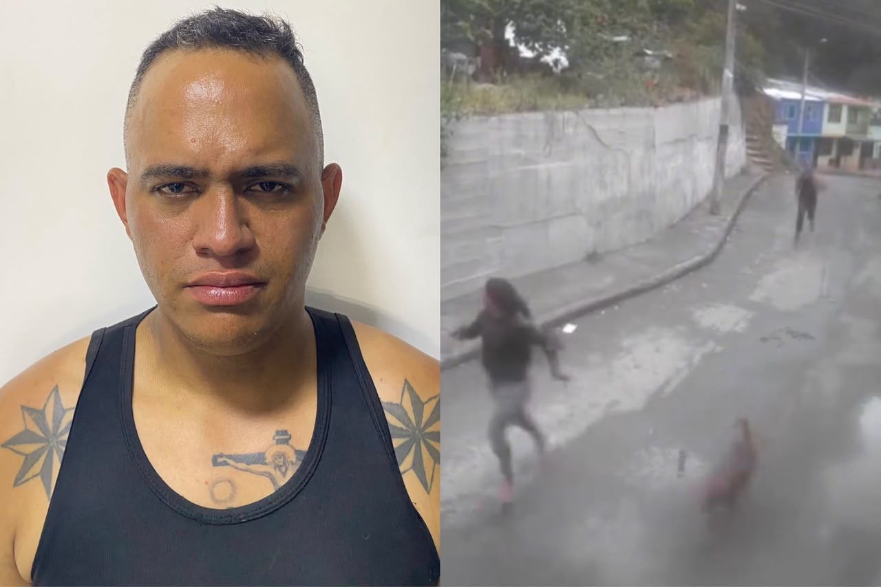 Suministrada, de Juvenal Antonio Cudris Manjarrés, y captura del video de cámaras de seguridad. 