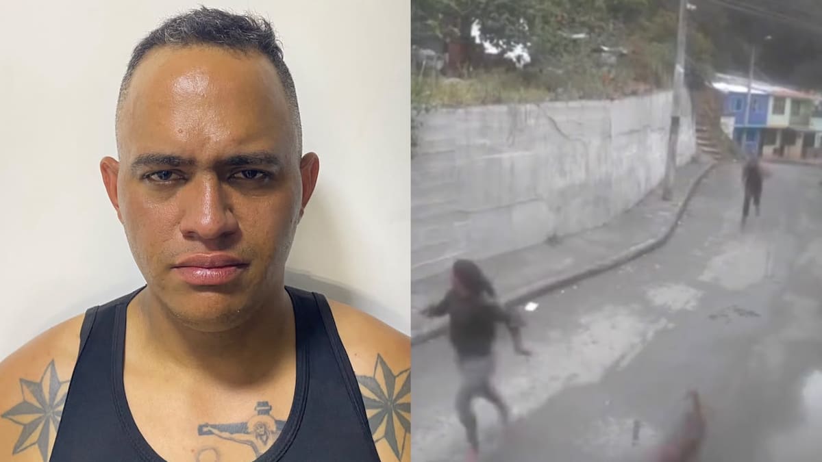 Capturan a hombre que atacó con un machete a su pareja en plena vía pública de Cajamarca, Tolima
