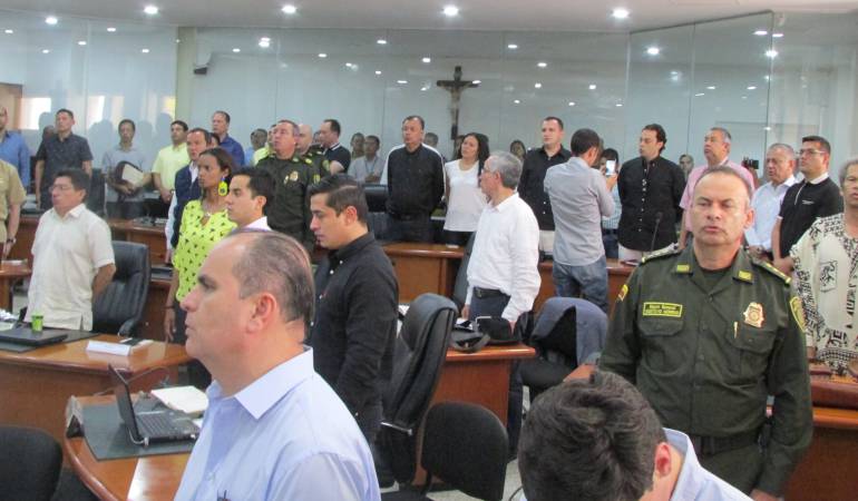 Sesión de la comisión segunda de la Cámara de Representantes