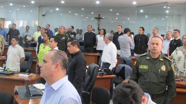 Sesión de la comisión segunda de la Cámara de Representantes