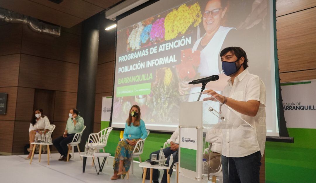 La vicepresidenta de la República, Marta Lucía Ramírez hizo el lanzamiento junto a al alcalde Jaime Pumarejo.