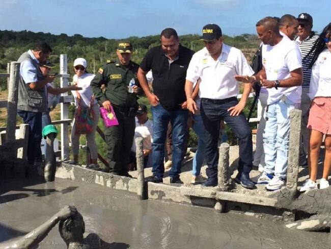Gobernador de Bolívar visitó nuevamente municipio de Santa Catalina