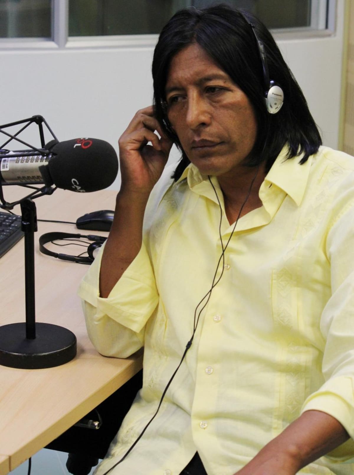 Jesús Piñacué, candidato al Senado por AS Indígena.