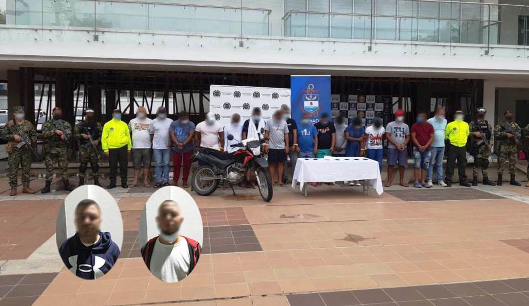 La operación denominada “OSEAS” se llevó a cabo de manera simultánea en Magangué, Cartagena, Medellín y San Andrés y Providencia