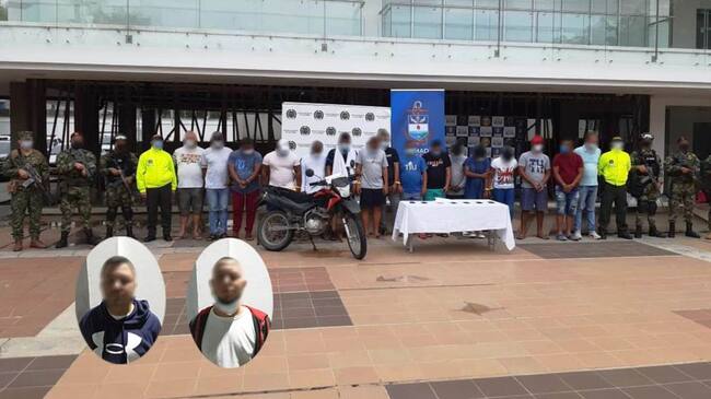 La operación denominada “OSEAS” se llevó a cabo de manera simultánea en Magangué, Cartagena, Medellín y San Andrés y Providencia