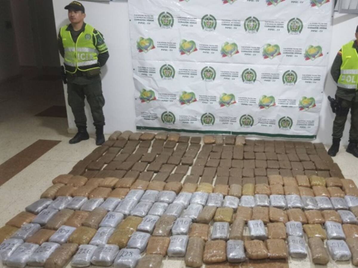 Incautan marihuana en la vía Buesaco -Pasto