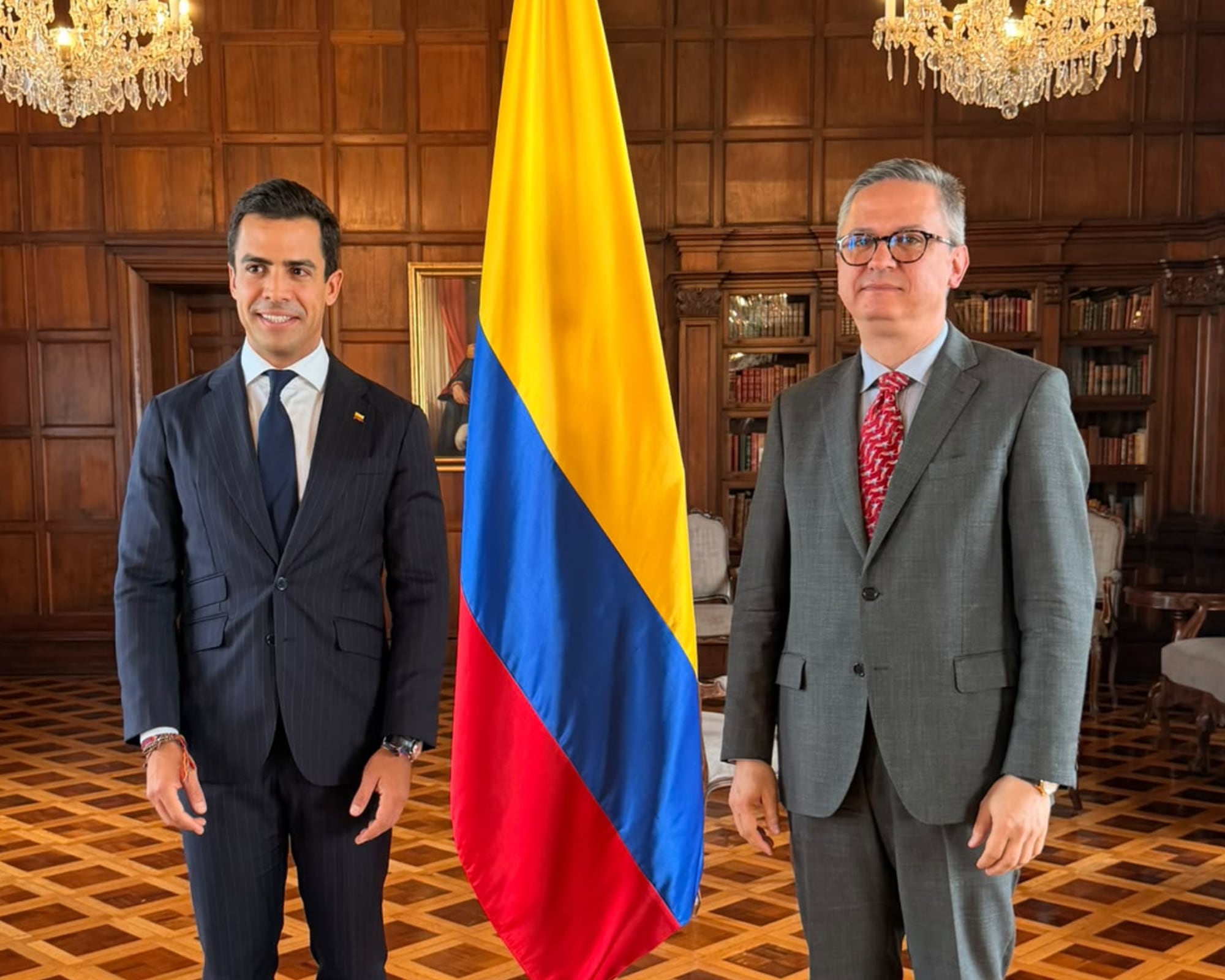 Ospina será el representante de Colombia no solo ante el Reino de Bélgica, también el Gran Ducado de Luxemburgo, la Unión Europea y la OTAN.
(Foto: Cortesía Cancillería)