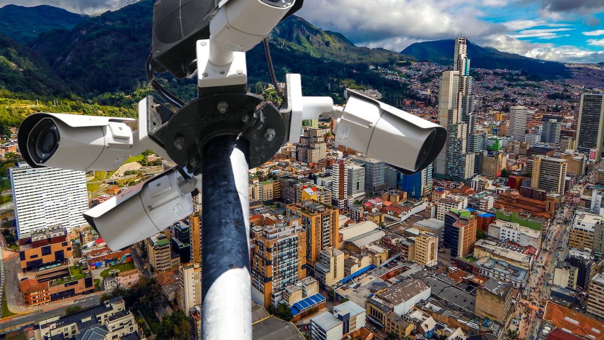 Más del 40% de las cámaras de seguridad en Colombia están fuera de servicio