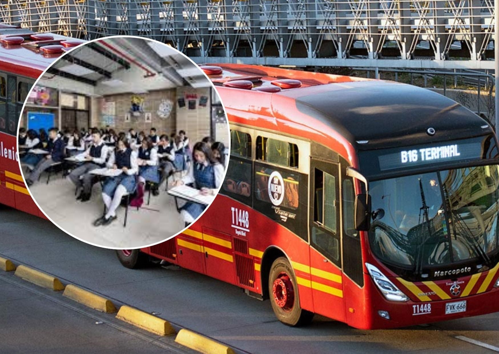 Subsidio de transporte para estudiantes. Caracol Radio.