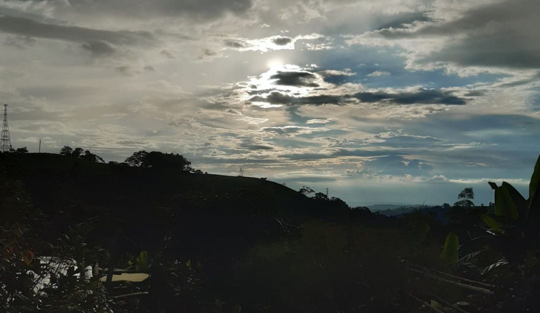 Hermosos paisajes del Quindío desde el palacio de Barbas Bremen en Filandia