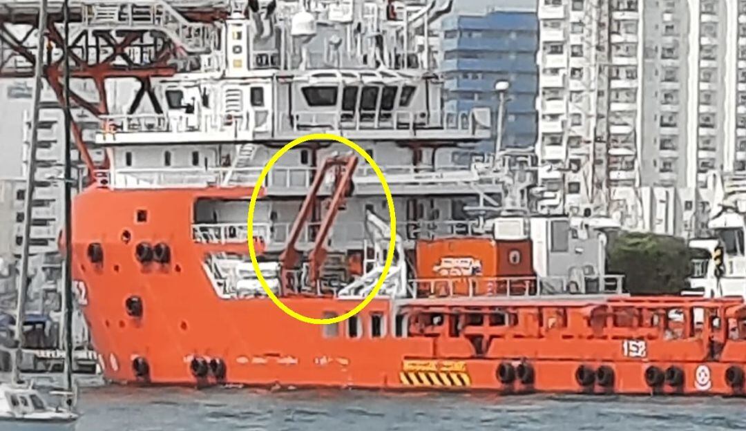 La Veeduría del Patrimonio Sumergido advirtió sobre la presencia de un submarino de la Armada para adelantar operaciones al contexto arqueológico