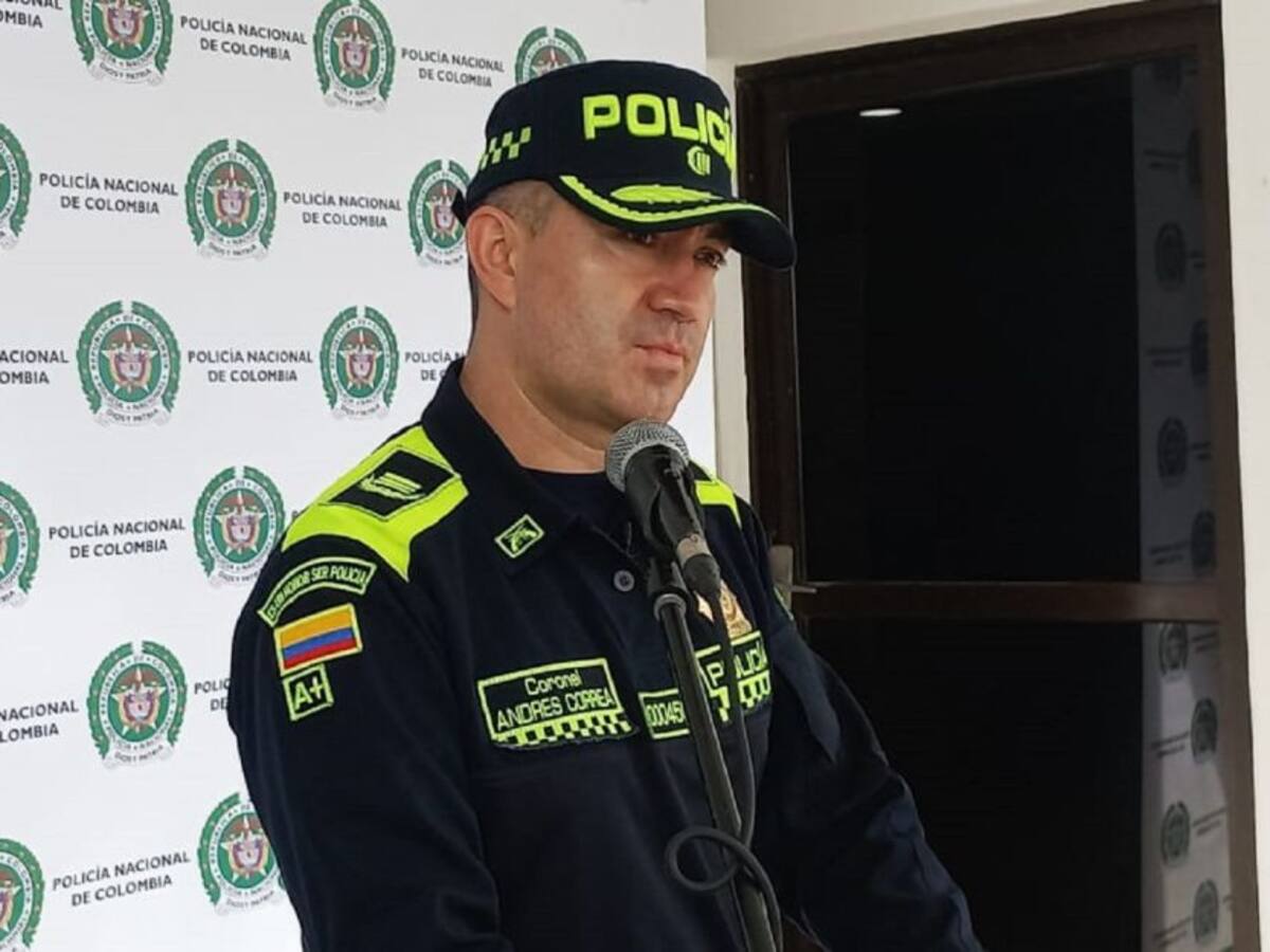 Llaman a calificar servicios al coronel Carlos Andrés Correa Rodríguez